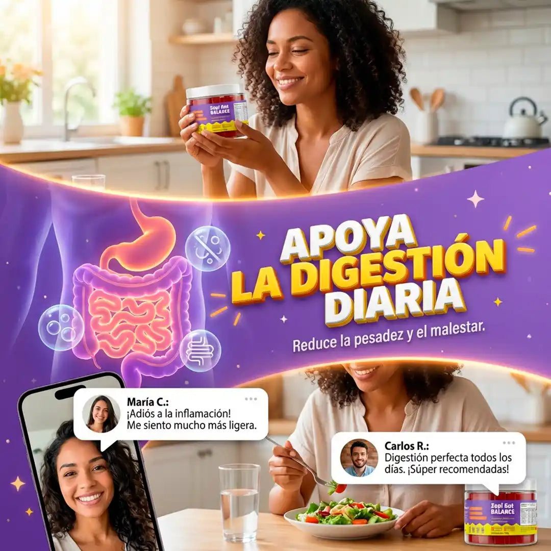 GutReset® Gomitas Digestivas Zupi – Equilibra tu intestino y siéntete liviana