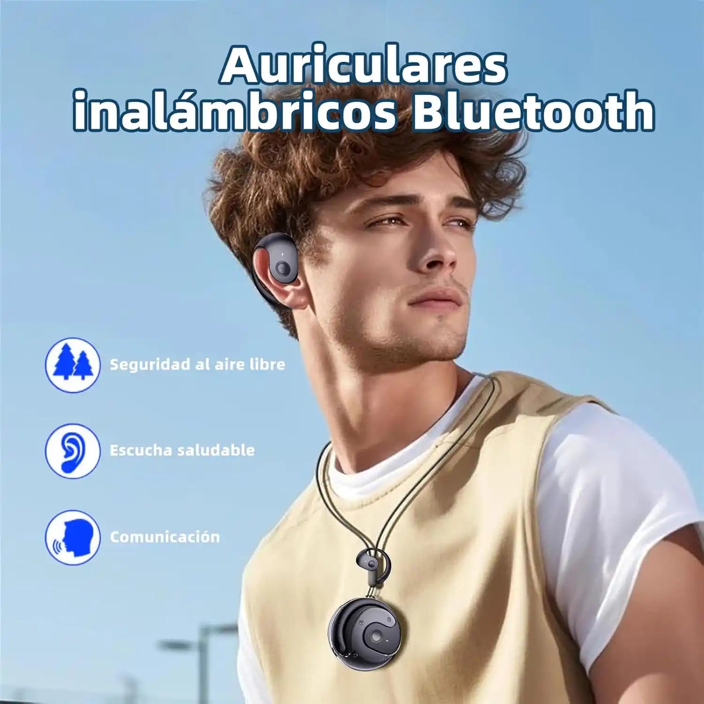 InvisiTalk™ Audífonos Traductores Clip | Entiende cualquier idioma sin que nadie lo note