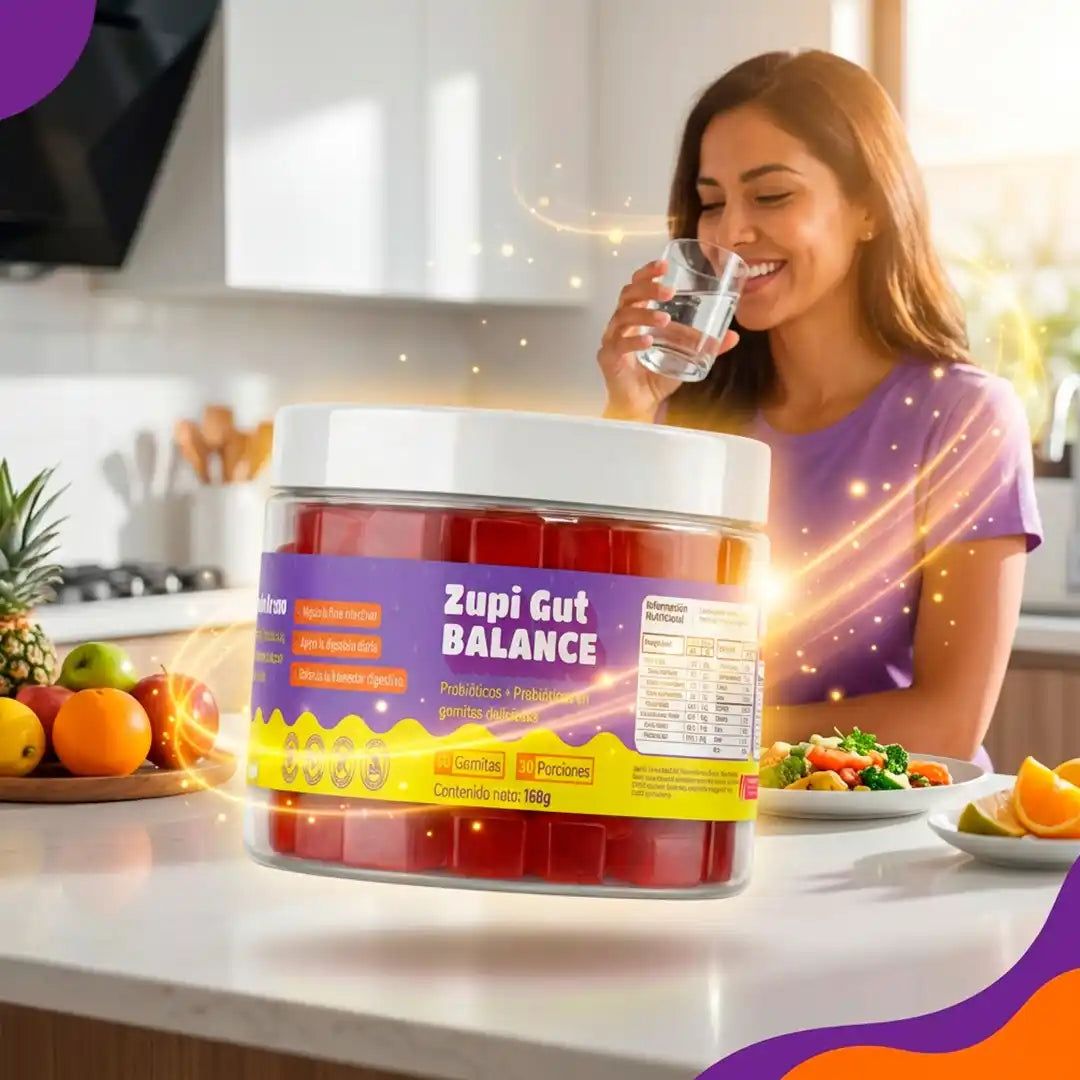 GutReset® Gomitas Digestivas Zupi – Equilibra tu intestino y siéntete liviana